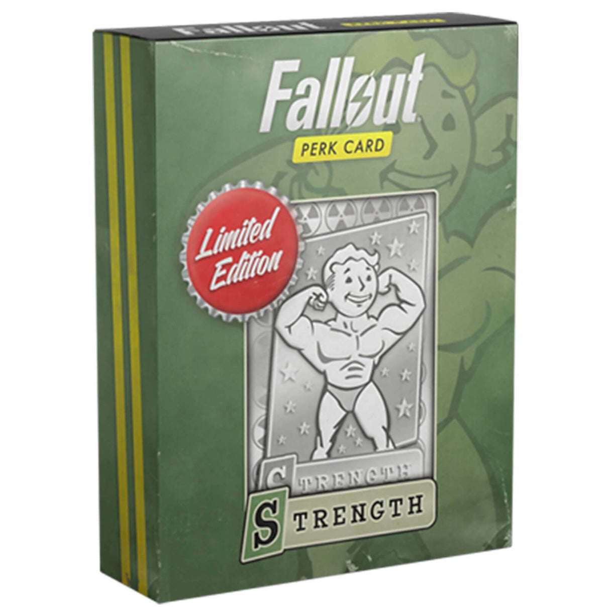 Fallout SPECIAL Strength Metal Perk Card Numbered LTD Edition (1 of a set of 7)